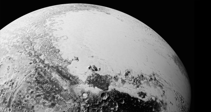 Pluto's heart in September 2015