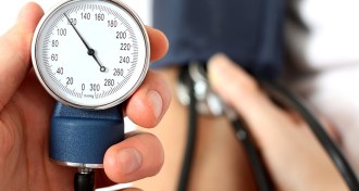 measuring blood pressure