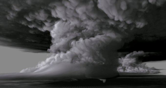 computer simulated tornado