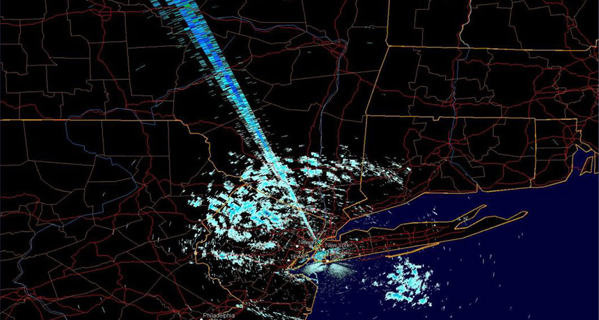 weather radar screen