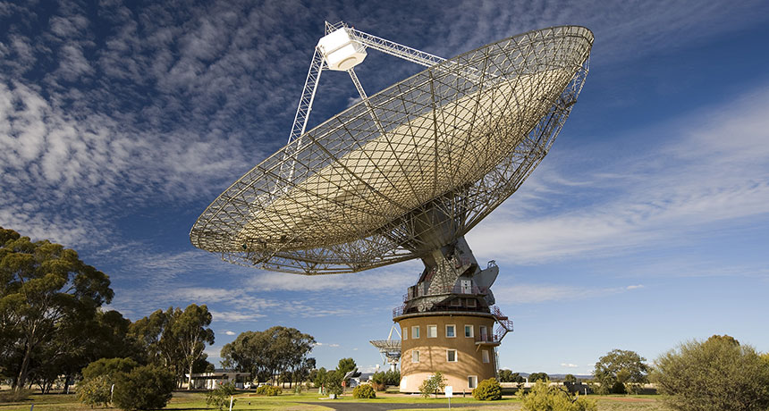 Parkes radio telescope