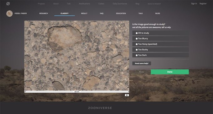 Fossil Finder screenshot