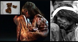 500-year-old mummified Incan boy