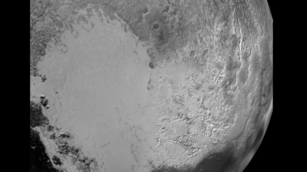 heart-shaped structure on Pluto