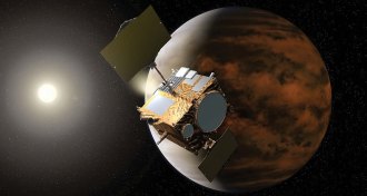 illustration of Akatsuki spacecraft