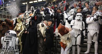 scene from Comic Con