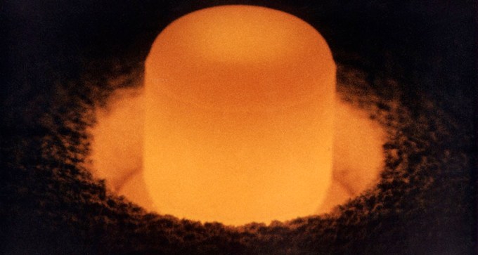 plutonium pellet