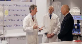 Biden with doctors