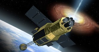 Illustration of ASTRO-H (Hitomi)