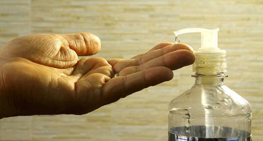 hand sanitizer
