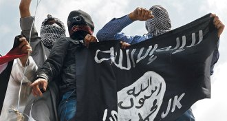 group of ISIS members