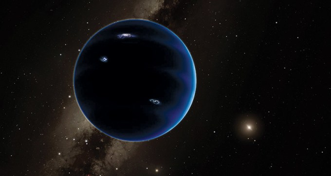 illustration of planet 9