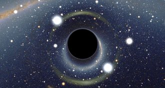 illustration of black holes