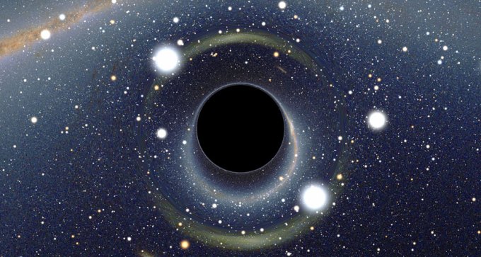 illustration of black holes