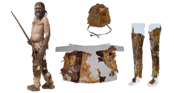 Otzi's garments