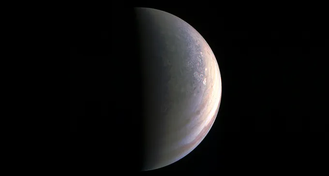 Jupiter's north pole