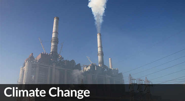 Climate Change: photo of coal plant