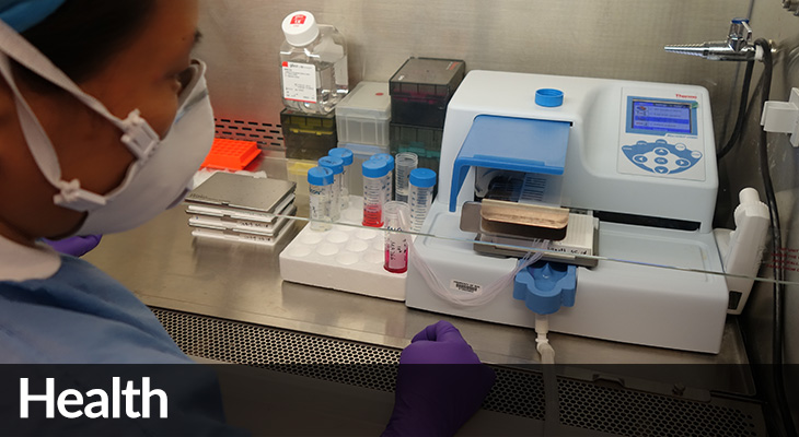 Medical research & public health: photo of research lab