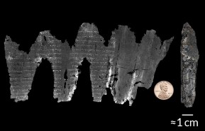 virtual image of unwrapped scroll