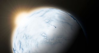 illustration of ancient earth