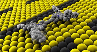 illustration of molecular car