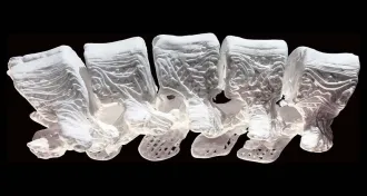 3-D printed bone scaffolds