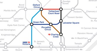 london underground map