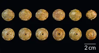 Iron Age gold spheres