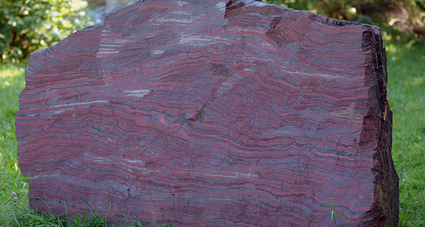 Banded iron
