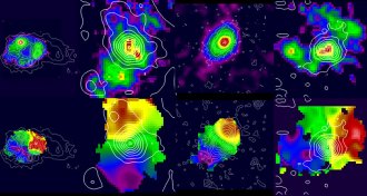 hydrogen signatures of galaxies