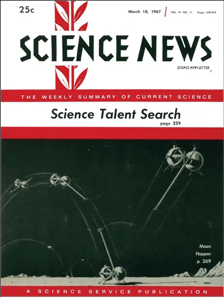 Science News cover from March 18, 1967