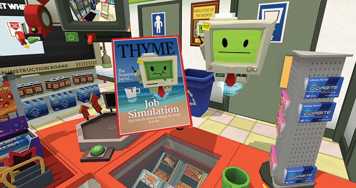 screen capture from VR game