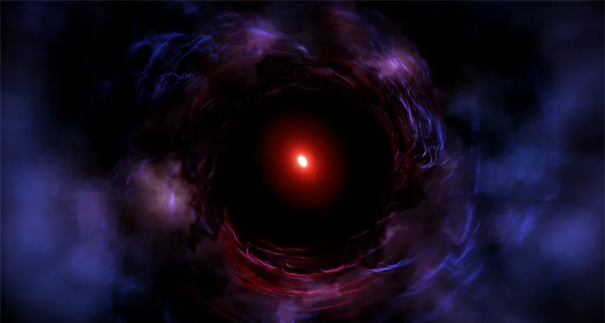 Massive red, dead galaxy spotted in young universe Massive red, dead galaxy spotted in young universe