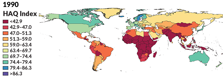 healthcare map 1990
