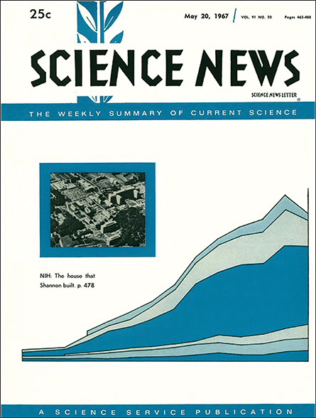 Science News cover from May 20, 1967