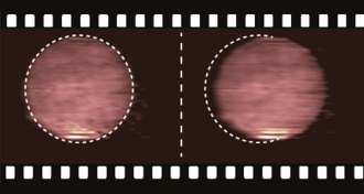 frames of particles of light