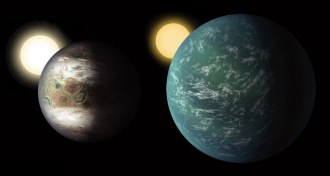 Kepler-452b and Kepler-22b