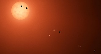 illustration of trappist system