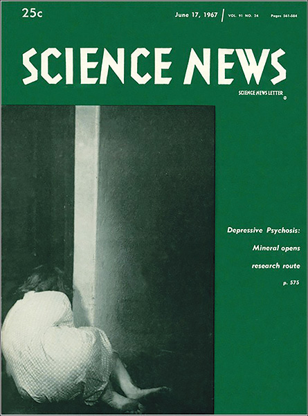 Science News cover from June 17, 1967
