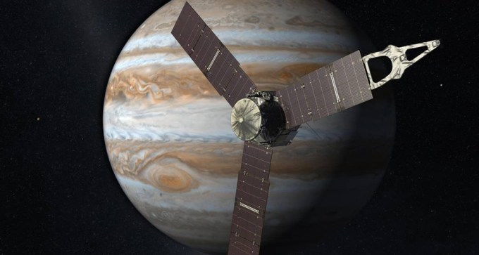 Juno spacecraft illustration