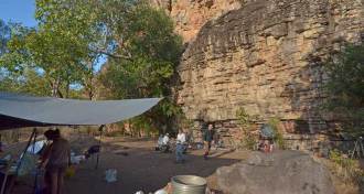 Madjedbebe rock shelter