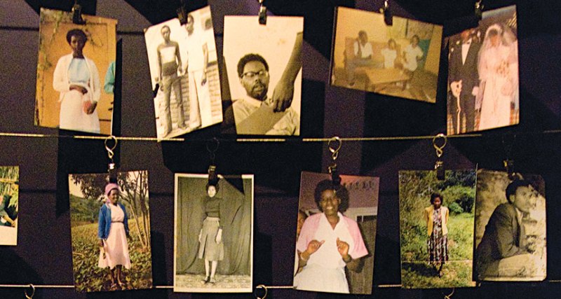 Photographs of Rwandans killed in 1994 genocide