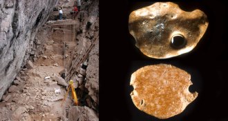 pictures from Santa Elina rock shelter