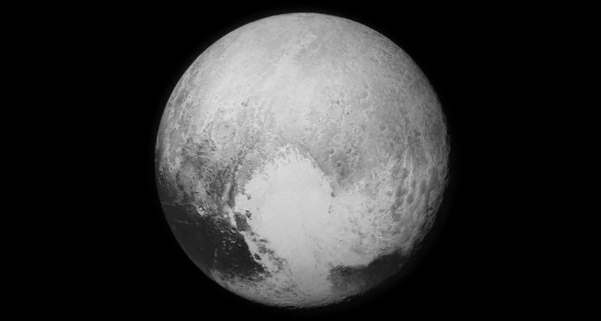 Pluto's heart