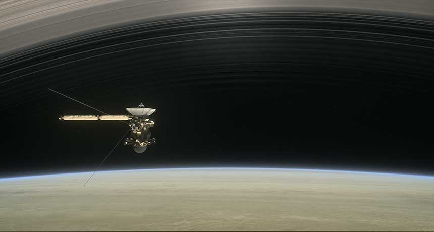 Cassini at Saturn