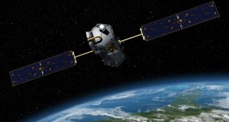 illustration of Orbiting Carbon Observatory-2