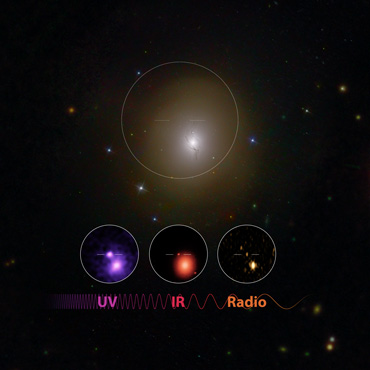 wavelengths of light detected from neutron star merger