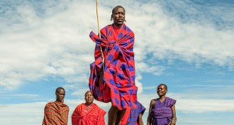 Masai warriors