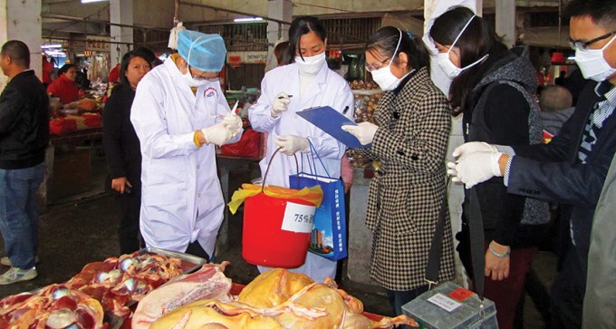 market in Dongguan, China