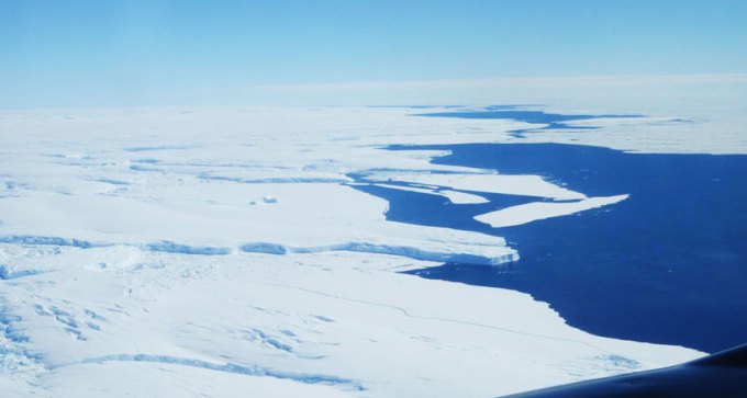 the Totten ice shelf